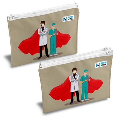 Clean & Dirty Double Zipper Mask Pouch